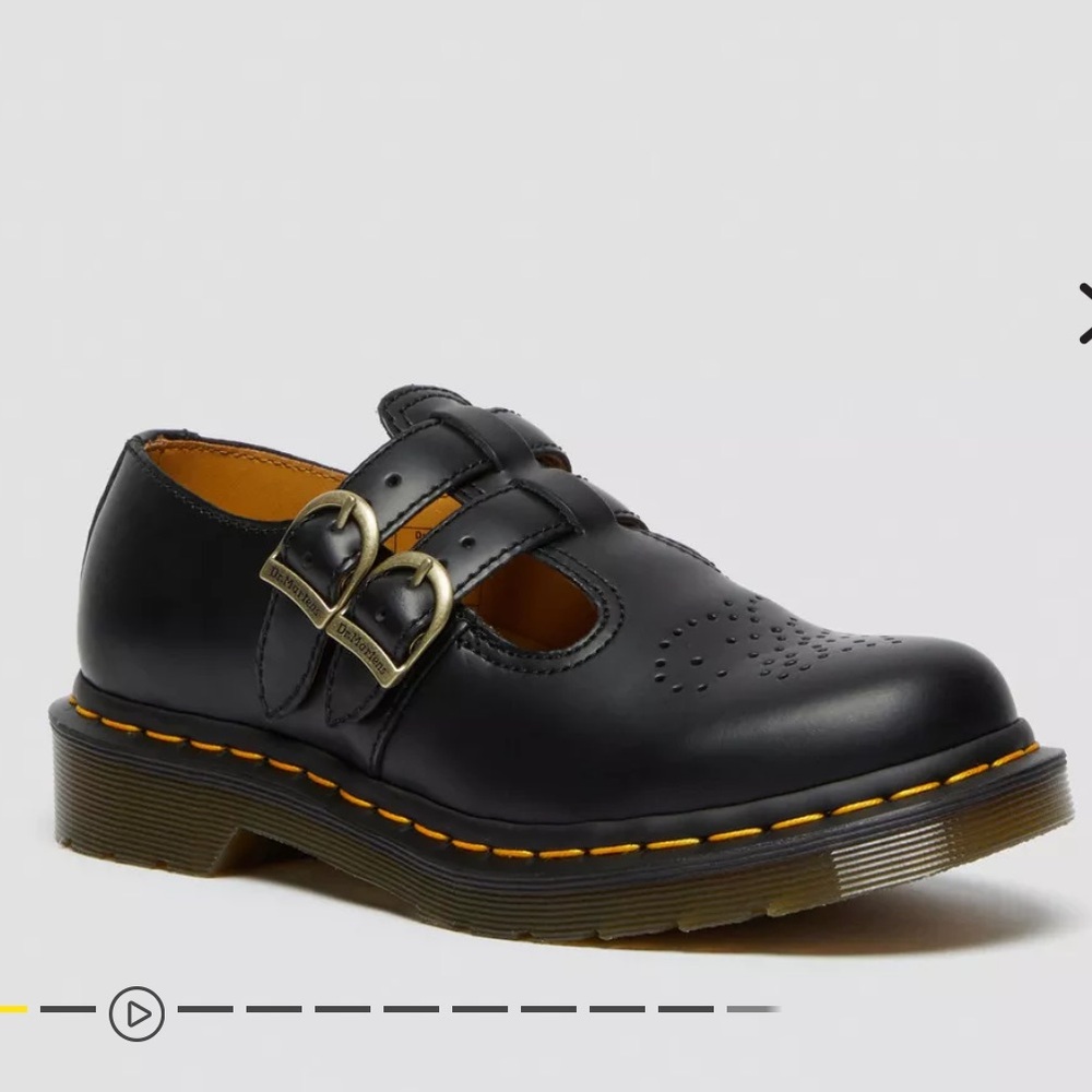 Dr. Martens Black Mary Jane Shoes